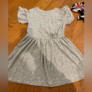 Cat & Jack Heather Gray Casual Kids Dress